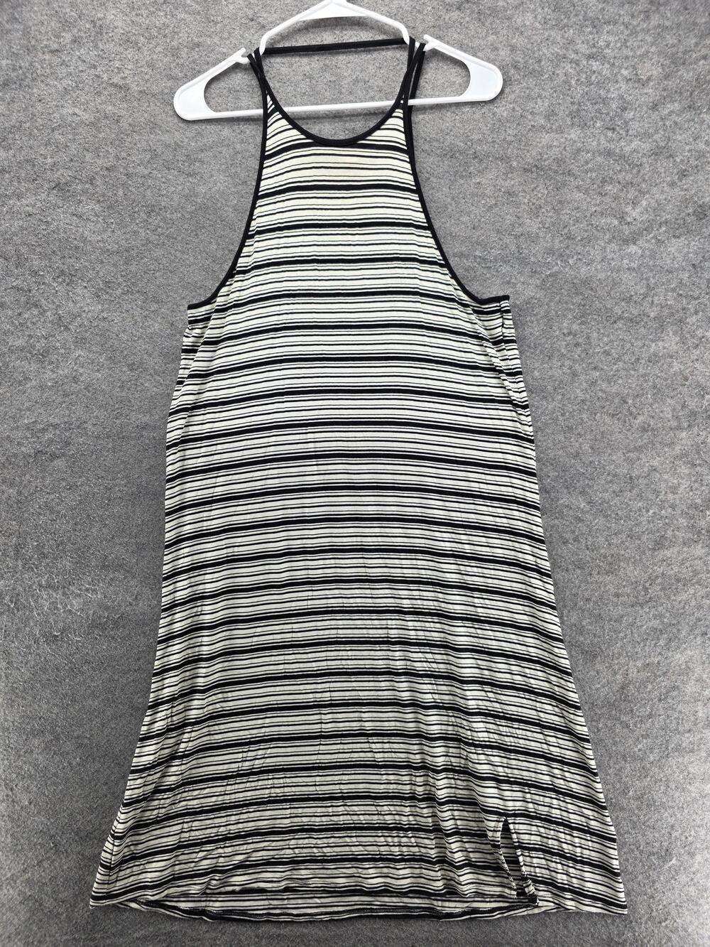 American Eagle Outfitters Dress Womens Large Striped Tank Midi Casual Summer